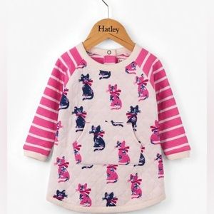 Elegant Kitty Mini Quilted Kanga Dress - Hatley